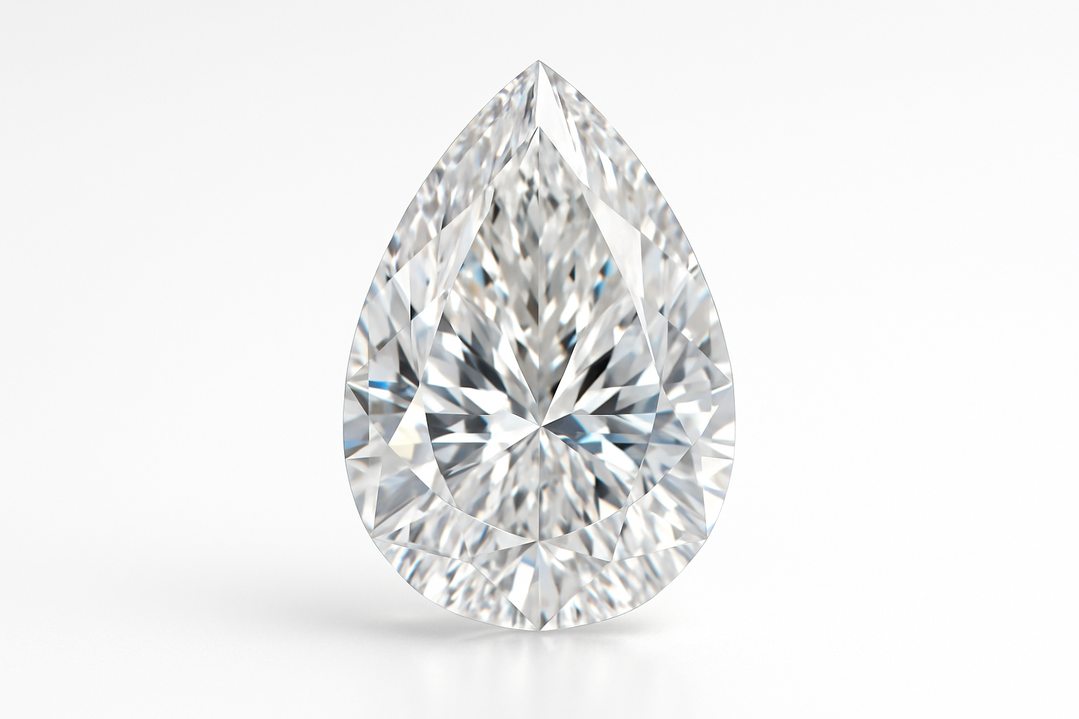 Pear shape diamond
